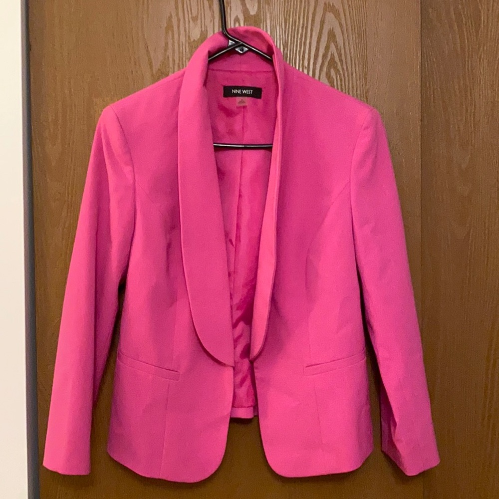 Nine west blazer in pink